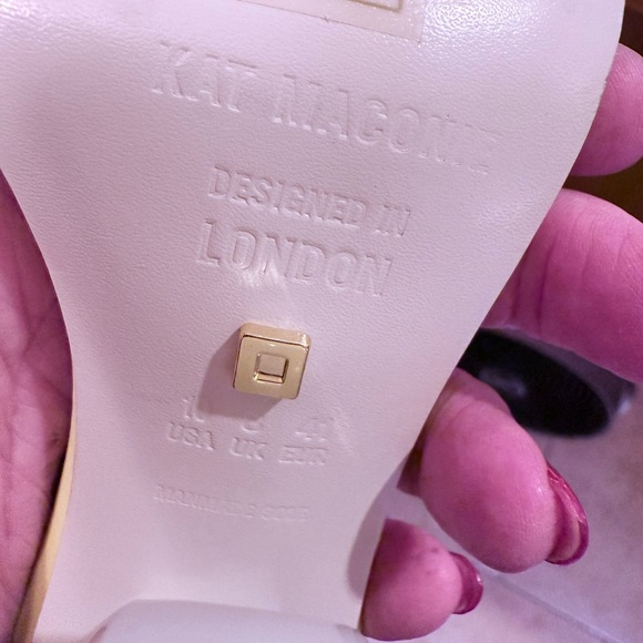 Kat Maconie Color Block Sculpture Pumps, EUC, Size 10 - Picture 9 of 15